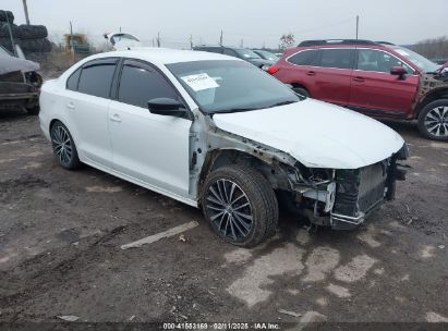 2016 VOLKSWAGEN JETTA 1.8T SPORT White  Gasoline 3VWB17AJ9GM351936 photo #1