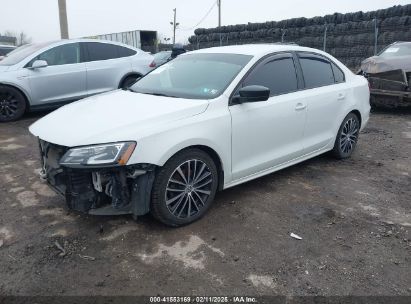 2016 VOLKSWAGEN JETTA 1.8T SPORT White  Gasoline 3VWB17AJ9GM351936 photo #3