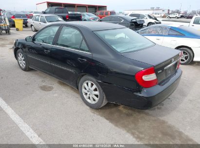 2002 TOYOTA CAMRY XLE V6 Black  Gasoline 4T1BF30K92U023259 photo #4