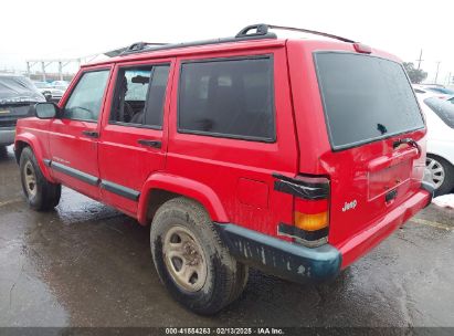 2001 JEEP CHEROKEE SPORT Red  Gasoline 1J4FT48S81L517541 photo #4