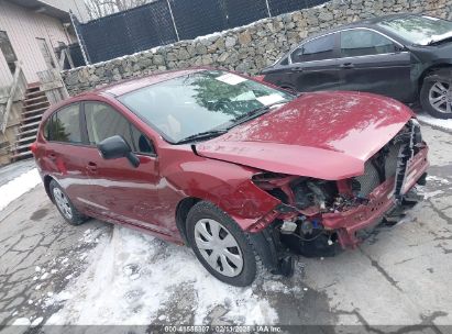 2014 SUBARU IMPREZA 2.0I Red  Gasoline JF1GPAA66E8300739 photo #1