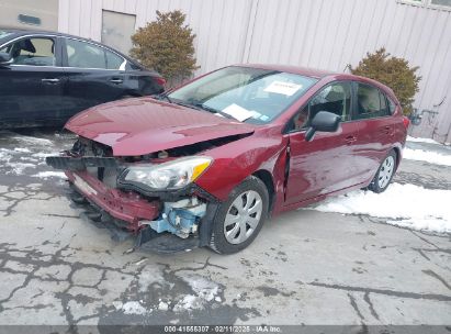 2014 SUBARU IMPREZA 2.0I Red  Gasoline JF1GPAA66E8300739 photo #3