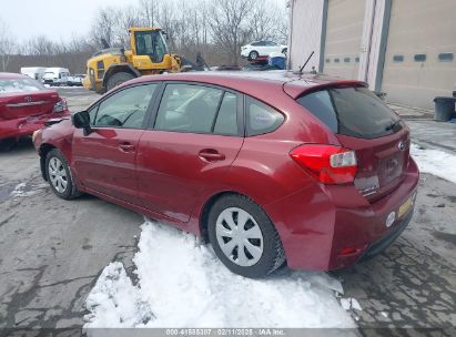 2014 SUBARU IMPREZA 2.0I Red  Gasoline JF1GPAA66E8300739 photo #4