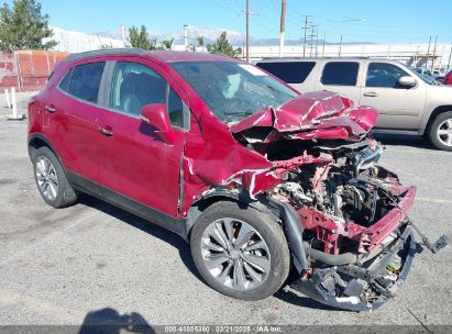 2018 BUICK ENCORE PREFERRED Red  Gasoline KL4CJASB5JB706332 photo #1