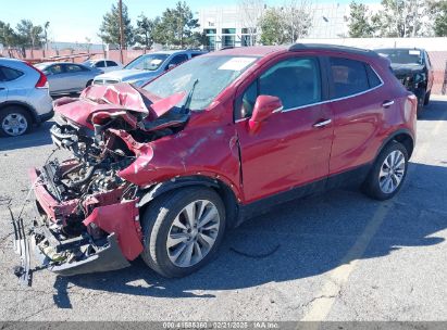 2018 BUICK ENCORE PREFERRED Red  Gasoline KL4CJASB5JB706332 photo #3