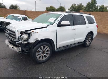 2013 TOYOTA SEQUOIA SR5 5.7L V8 White  Gasoline 5TDZY5G19DS044397 photo #3