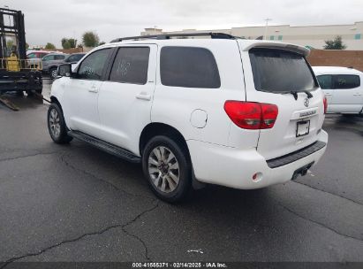 2013 TOYOTA SEQUOIA SR5 5.7L V8 White  Gasoline 5TDZY5G19DS044397 photo #4