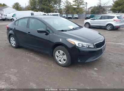 2017 KIA FORTE LX Black  Gasoline 3KPFL4A70HE159396 photo #1