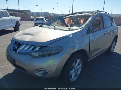 2010 NISSAN MURANO SL Gold  Gasoline JN8AZ1MU3AW021389 photo #3