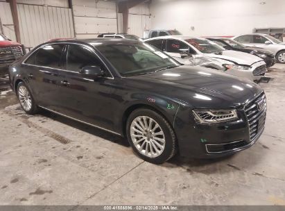 2015 AUDI A8 L 3.0T Blue  Gasoline WAU3GAFD7FN035765 photo #1