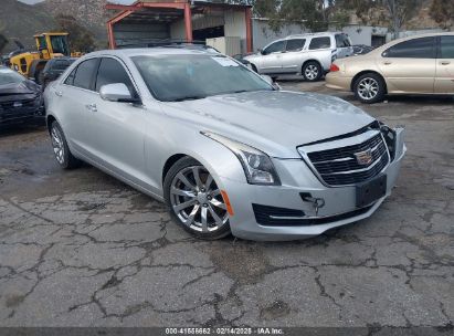 2018 CADILLAC ATS LUXURY Silver  Gasoline 1G6AB5RX6J0110860 photo #1