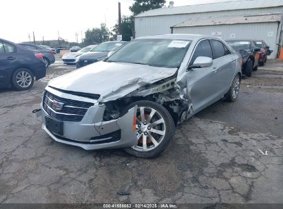 2018 CADILLAC ATS LUXURY Silver  Gasoline 1G6AB5RX6J0110860 photo #3