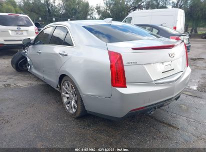 2018 CADILLAC ATS LUXURY Silver  Gasoline 1G6AB5RX6J0110860 photo #4