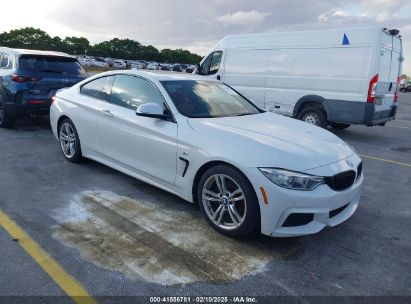 2014 BMW 428I White  Gasoline WBA3N3C58EF712765 photo #1