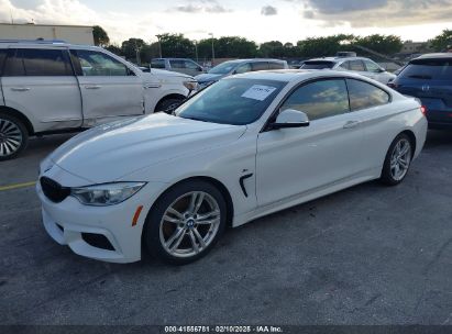 2014 BMW 428I White  Gasoline WBA3N3C58EF712765 photo #3