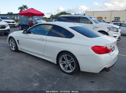 2014 BMW 428I White  Gasoline WBA3N3C58EF712765 photo #4