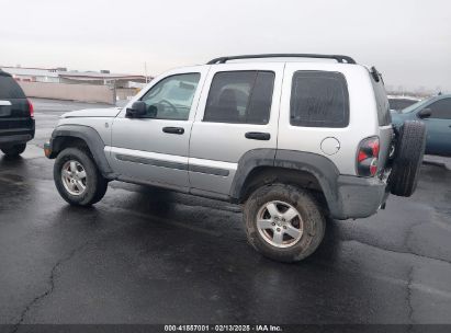 2007 JEEP LIBERTY SPORT Silver  Gasoline 1J4GL48K77W539087 photo #4