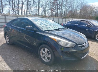 2015 HYUNDAI ELANTRA SE Black  Gasoline KMHDH4AE9FU265072 photo #1