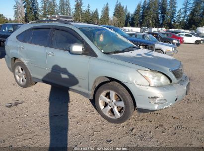 2004 LEXUS RX 330 Silver  Gasoline JTJHA31U440045707 photo #1