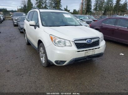 2016 SUBARU FORESTER 2.5I PREMIUM White  Gasoline JF2SJAFC5GH470731 photo #1