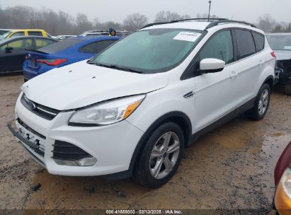 2016 FORD ESCAPE SE White  Gasoline 1FMCU0GXXGUA60211 photo #3