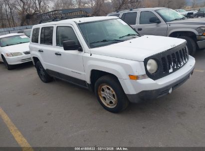 2015 JEEP PATRIOT SPORT White  Gasoline 1C4NJPBAXFD419508 photo #1