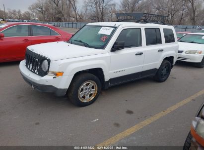 2015 JEEP PATRIOT SPORT White  Gasoline 1C4NJPBAXFD419508 photo #3