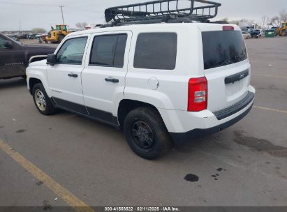 2015 JEEP PATRIOT SPORT White  Gasoline 1C4NJPBAXFD419508 photo #4