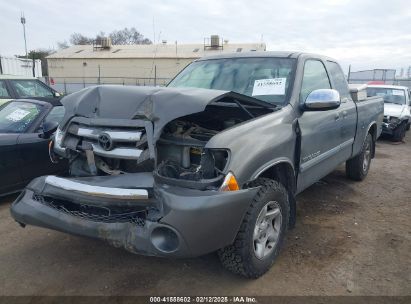 2003 TOYOTA TUNDRA SR5 V8 Gray  Gasoline 5TBRT34133S394221 photo #3