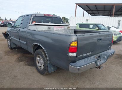 2003 TOYOTA TUNDRA SR5 V8 Gray  Gasoline 5TBRT34133S394221 photo #4