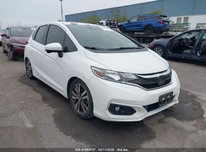 2018 HONDA FIT EX White  Gasoline 3HGGK5H88JM724180 photo #1