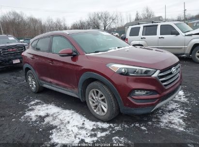 2017 HYUNDAI TUCSON ECO Red  Gasoline KM8J3CA2XHU344657 photo #1