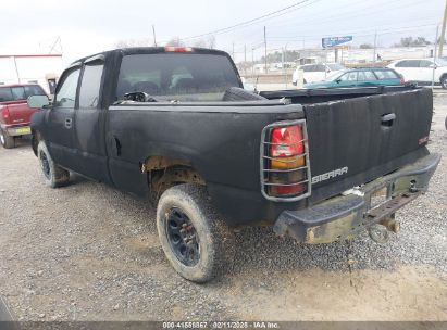 2005 GMC SIERRA 1500 WORK TRUCK Black  Gasoline 2GTEK19B651350092 photo #4