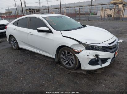 2017 HONDA CIVIC EX White  Gasoline 2HGFC2F70HH531368 photo #1