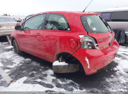 2008 TOYOTA YARIS Red  Gasoline JTDJT923285159575 photo #4