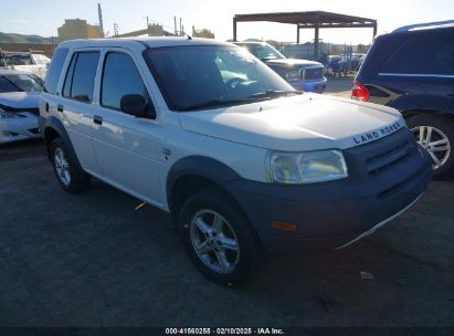 2002 LAND ROVER FREELANDER S White  gas SALNM22222A206432 photo #1