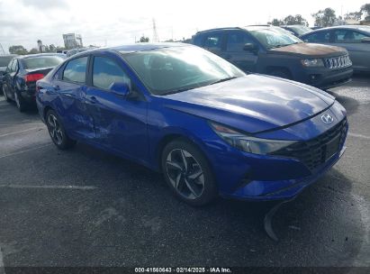 2023 HYUNDAI ELANTRA SEL Blue  Gasoline KMHLS4AG5PU519375 photo #1