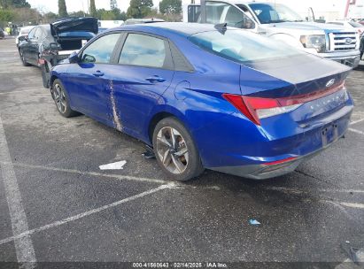 2023 HYUNDAI ELANTRA SEL Blue  Gasoline KMHLS4AG5PU519375 photo #4