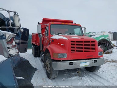 1999 INTERNATIONAL 4000 4900 Red  Diesel 1HTSHAAR9XH683674 photo #1