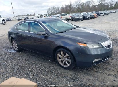 2013 ACURA TL 3.5 Gray  Gasoline 19UUA8F23DA009587 photo #1