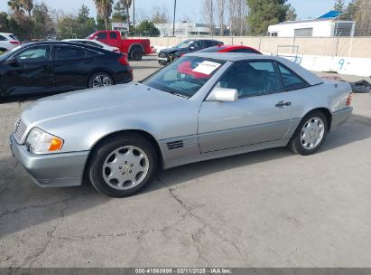 1995 MERCEDES-BENZ SL 320 Silver  Gasoline WDBFA63E7SF125772 photo #3