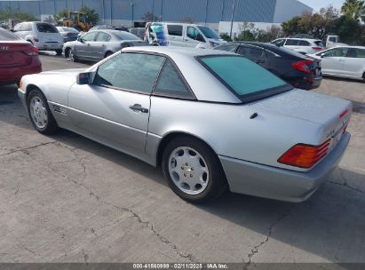 1995 MERCEDES-BENZ SL 320 Silver  Gasoline WDBFA63E7SF125772 photo #4