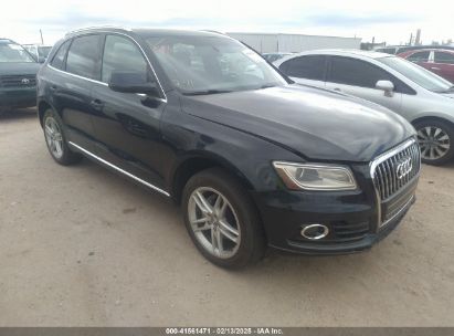 2014 AUDI Q5 2.0T PREMIUM Blue  Flexible Fuel WA1LFAFP1EA101582 photo #1