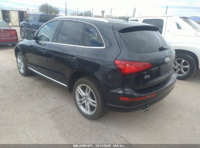 2014 AUDI Q5 2.0T PREMIUM Blue  Flexible Fuel WA1LFAFP1EA101582 photo #4