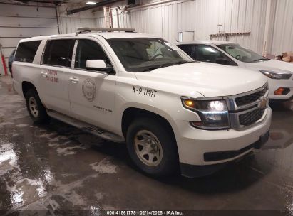 2015 CHEVROLET SUBURBAN 1500 COMMERCIAL FLEET White  Gasoline 1GNSK5ECXFR166976 photo #1