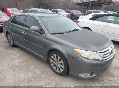 2011 TOYOTA AVALON LIMITED Gray  Gasoline 4T1BK3DB5BU376023 photo #1