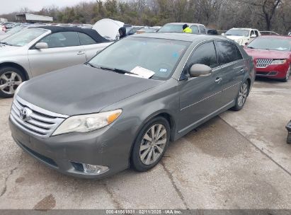 2011 TOYOTA AVALON LIMITED Gray  Gasoline 4T1BK3DB5BU376023 photo #3