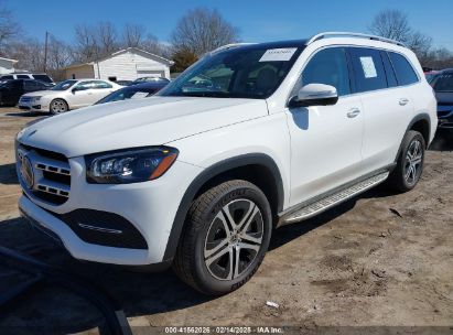 2021 MERCEDES-BENZ GLS 450 4MATIC White  Gasoline 4JGFF5KE4MA428566 photo #3