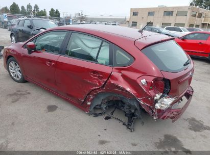 2016 SUBARU IMPREZA 2.0I PREMIUM Red  Gasoline JF1GPAB68G8318595 photo #4