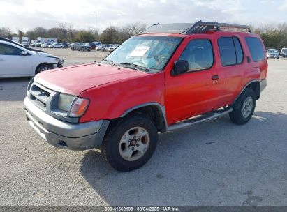 2000 NISSAN XTERRA SE/XE Red  Gasoline 5N1ED28T7YC526183 photo #3